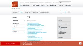 
                            10. FAQ - aarhustech.dk