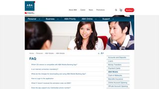 
                            13. FAQ | ABA Bank Cambodia