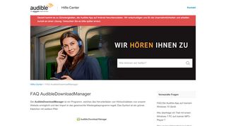 
                            3. FAQ AudibleDownloadManager - Audible - Hilfe-Center