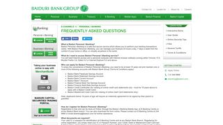 
                            4. FAQ - Baiduri Bank Group