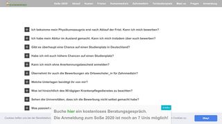 
                            5. FAQ - Bewerbungsrenner