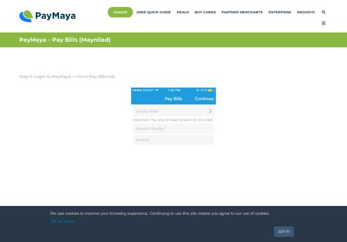 
                            8. FAQ | Bills Pay - Maynilad - PayMaya.com