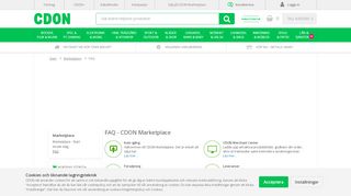 
                            4. FAQ - CDON Marketplace - Marketplace - CDON.COM