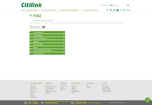 
                            12. FAQ - Citilink