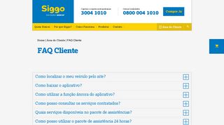
                            2. FAQ Cliente - Siggo