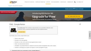 
                            4. FAQ : Compte Norton - Norton Support