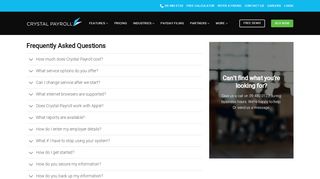 
                            6. FAQ | Crystal Payroll