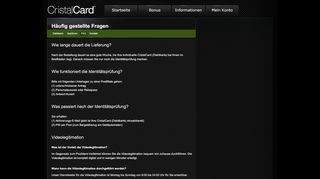 
                            4. FAQ › Debitkarte ohne Schufa von Visa und LBBW › CristalCard ...
