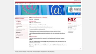 
                            6. FAQ_E-Mail Studierende - HRZ TU Darmstadt