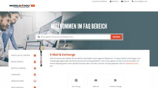 
                            3. FAQ | E-Mail und Exchange - World4You