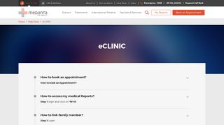 
                            5. FAQ eclinic | Medanta