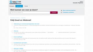 
                            8. FAQ Email en Webmail - InterNLnet