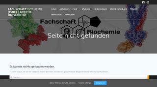 
                            3. FAQ - Fachschaft Biochemie (FSBC) | Goethe-Universität Frankfurt am ...