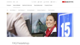 
                            5. FAQ Freizeitshop | SBB