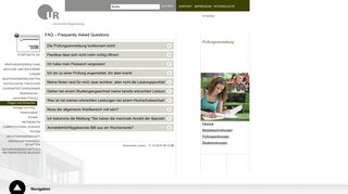 
                            11. FAQ – Frequently Asked Questions - Universität ... - Uni Regensburg