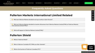 
                            5. FAQ - Fullerton Markets