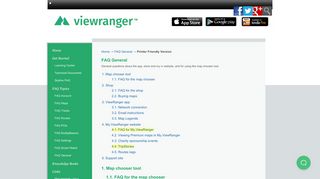 
                            8. FAQ General - ViewRanger