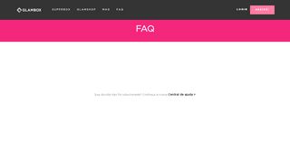 
                            6. FAQ - Glambox