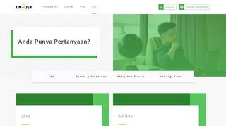 
                            3. FAQ | GO-JEK Indonesia