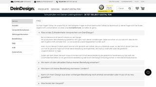 
                            13. FAQ - häufig gestellte Fragen - DeinDesign.