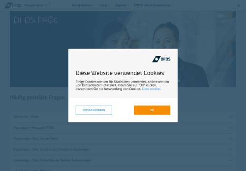 
                            9. FAQ - Häufig gestellte Fragen | DFDS