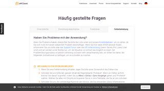 
                            6. FAQ - Häufig gestellte Fragen - Fehlerbehebung | eM Client | eM Client