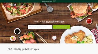 
                            10. FAQ - Häufig gestellte Fragen - Lieferservice Mjam.at