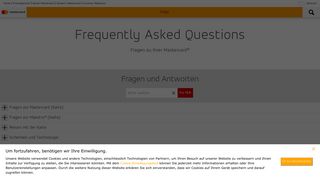 
                            10. FAQ | Häufig gestellte Fragen | Mastercard