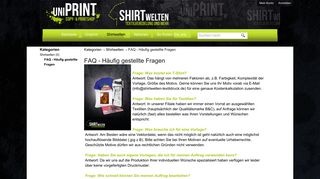 
                            7. FAQ - Häufig gestellte Fragen - Uniprint Copy- und Printshop ...
