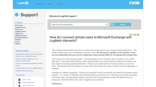 
                            10. FAQ: How do I connect remote users to Microsoft Exchange with ...