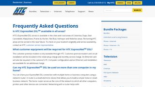 
                            6. FAQ - HTC - Harrisonville Telephone Company