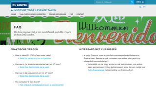 
                            3. FAQ - ILT KU Leuven