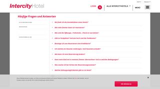 
                            6. FAQ | intercityhotel.com