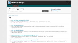 
                            11. FAQ : iNutritionPro Support