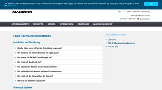 
                            6. FAQ IP-Überwachungskameras