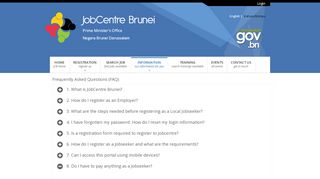 
                            11. FAQ - JobCentreBrunei