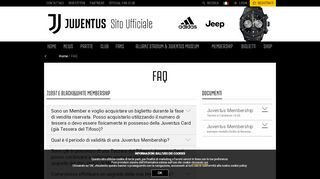 
                            7. FAQ - Juventus.com