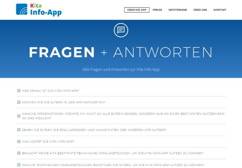 
                            4. FAQ | Kita-Info-App | Stay Informed