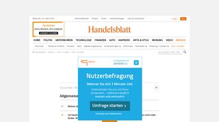 
                            10. FAQ + Kontakt - Handelsblatt
