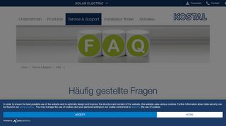 
                            1. FAQ - KOSTAL Solar Electric