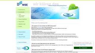 
                            5. FAQ - Kundenportal - Wasserverband Strausberg-Erkner