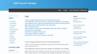 
                            3. FAQ | LDAP Account Manager