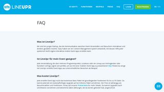 
                            4. FAQ – LineUpr