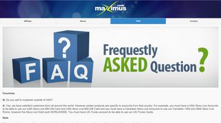 
                            13. FAQ - Maximus Cards