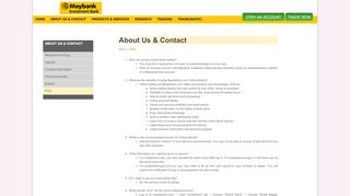 
                            8. FAQ - Maybank Investment Bank