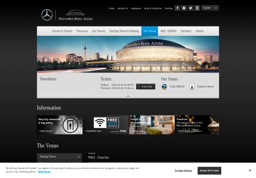 
                            3. FAQ | Mercedes-Benz Arena Berlin