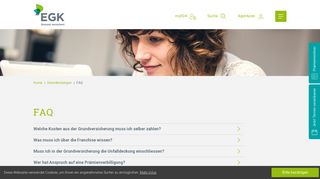 
                            4. FAQ myEGK (App und Portal) - EGK-Gesundheitskasse