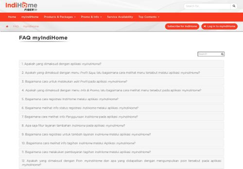 
                            8. FAQ | myIndiHome