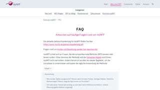 
                            5. FAQ | myNFP