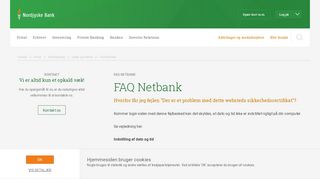 
                            8. FAQ Netbank - Nordjyske Bank
